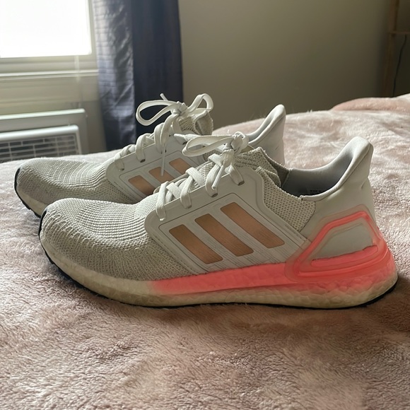 adidas gazelle silver green womens adidas Women's Ultraboost 20 10 Purple/Silver/White